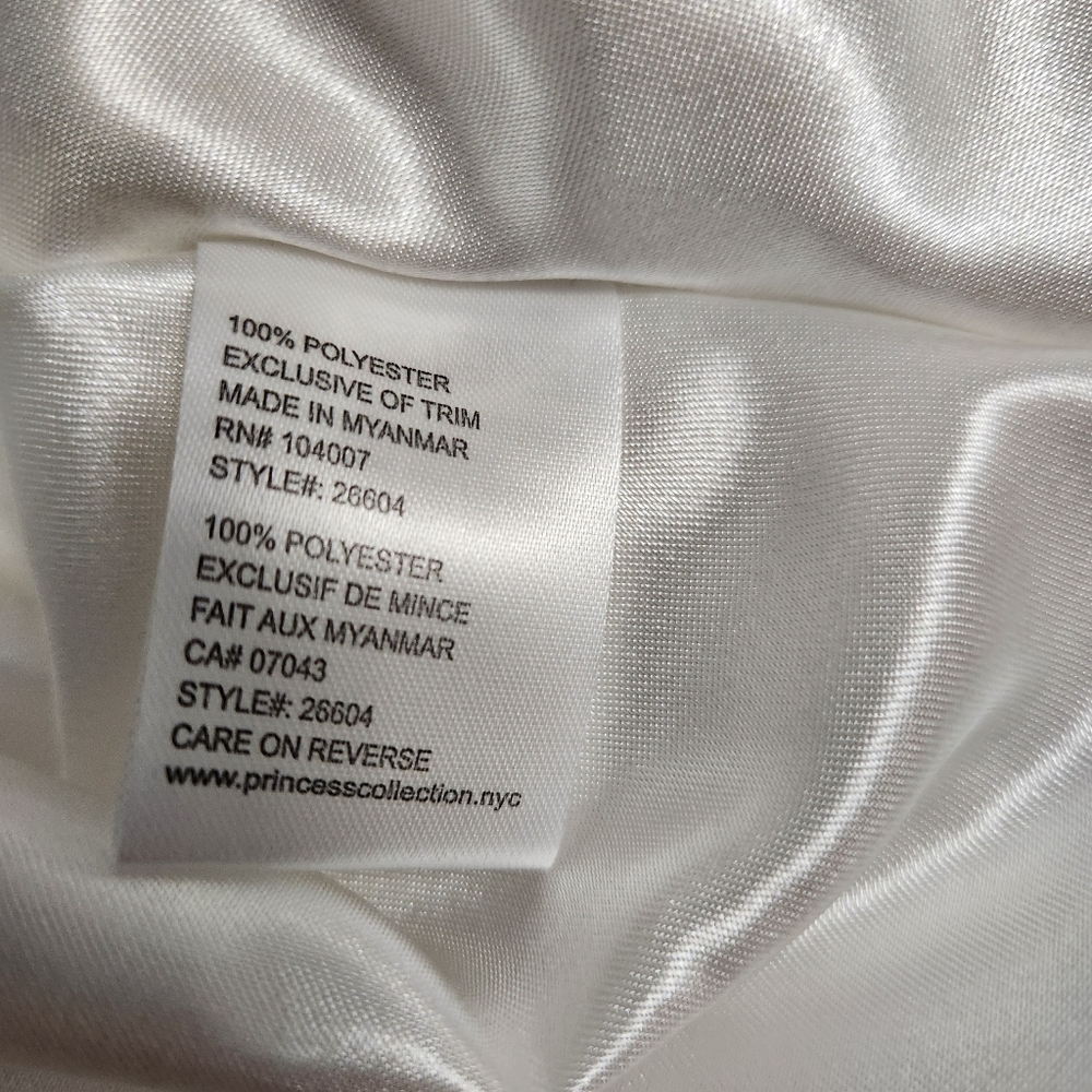 American Princess Blush and Gold Rose Dress Size 3T - Picture 8 of 9